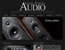 Tablet Screenshot of lockestreetaudio.com